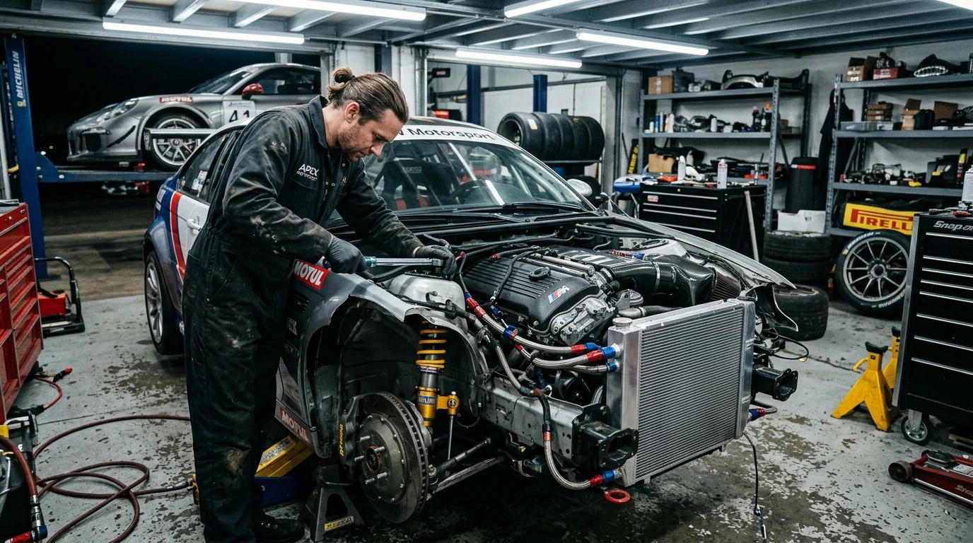 Préparation technique voiture de circuit