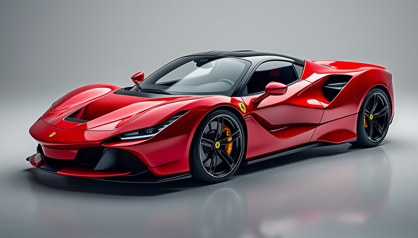 découvrez la nouvelle teinte rouge captivante de ferrari, inspirée de la f1-75. plongez dans l'univers prestigieux de la formule 1 avec nos photos exclusives.