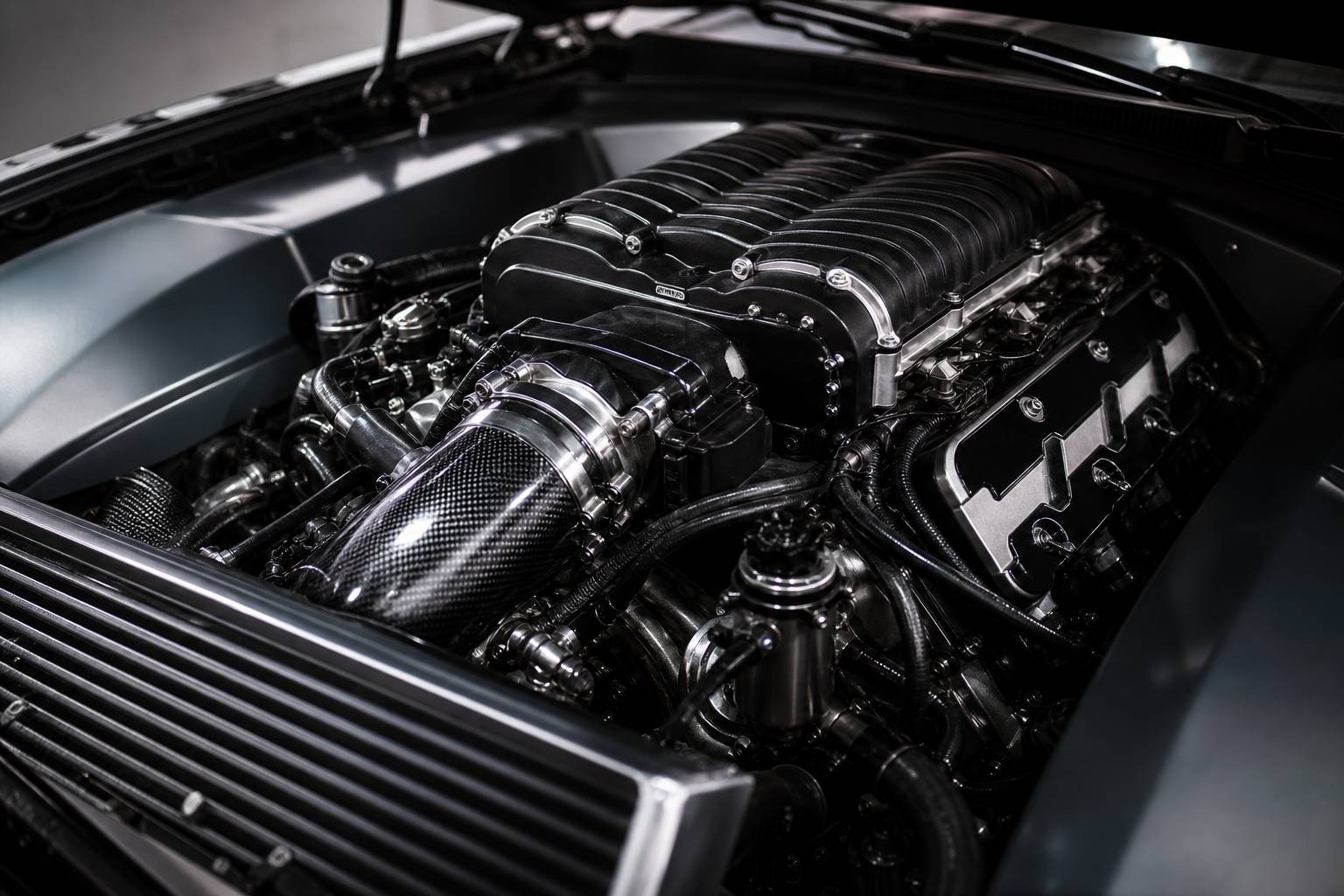 Moteur V8 6.2L suralimenté Chevrolet Corvette ZR1