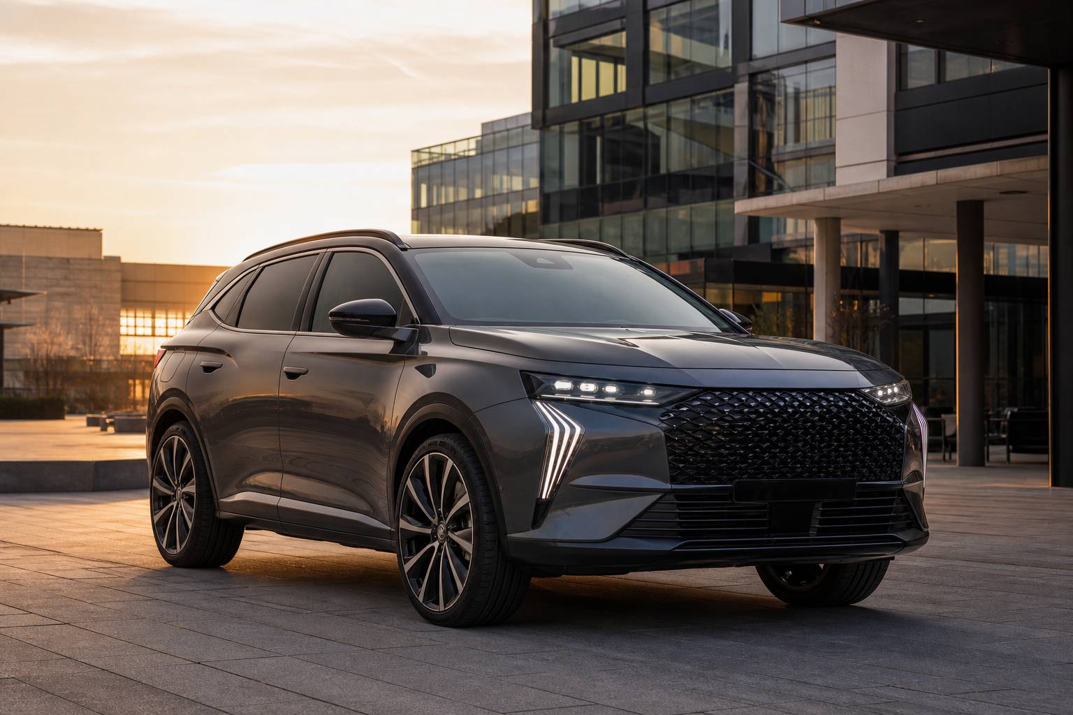 DS n°8 SUV électrique premium extérieur design