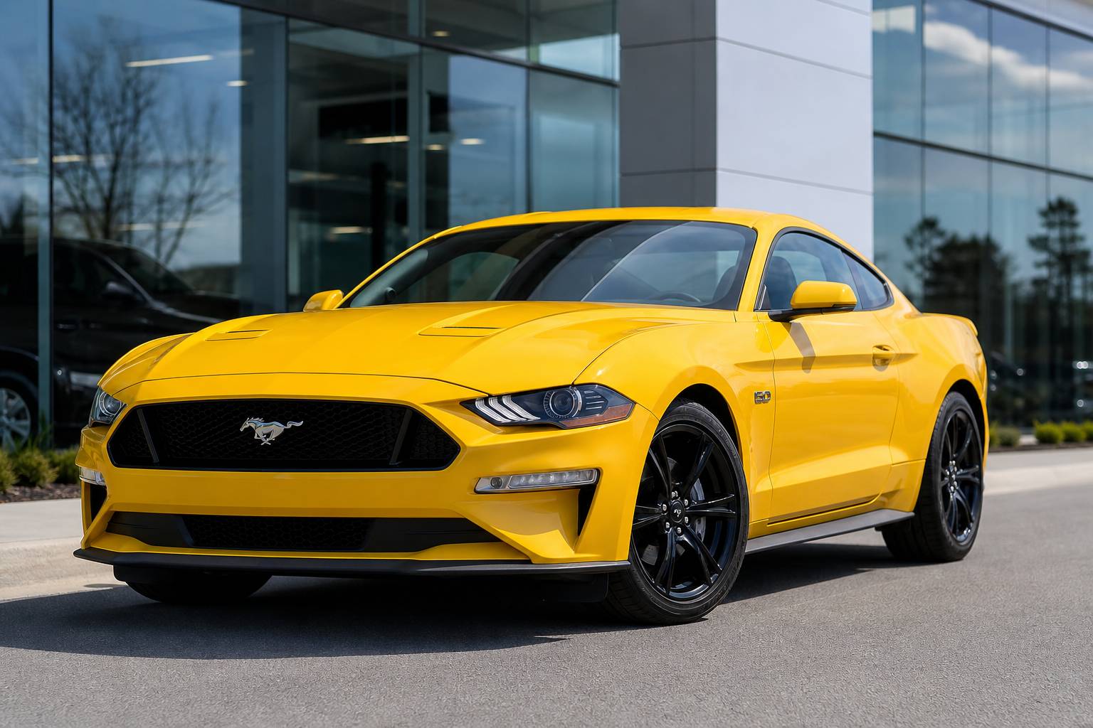Ford Mustang GT malus écologique 2025 extérieur