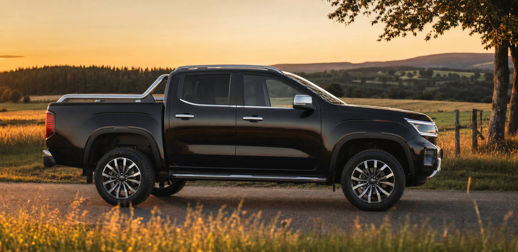 Test complet : Volkswagen Amarok avec boîte automatique 8 rapports et Crafter 4Motion aménagé par Achleitner