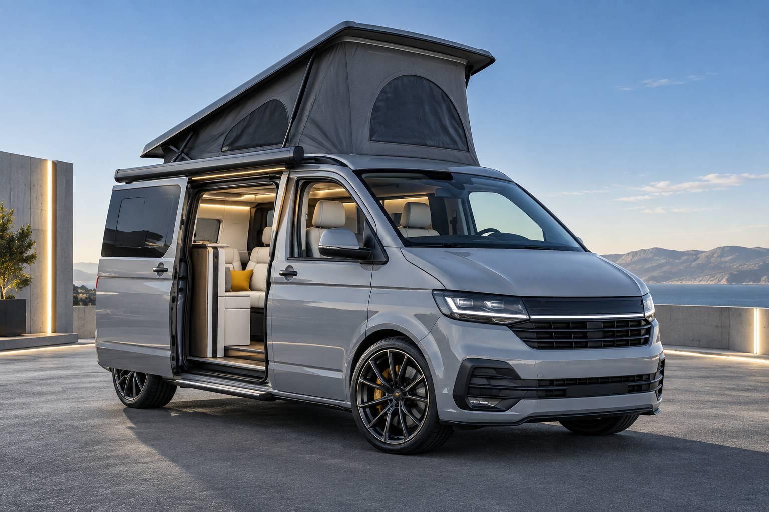 Découvrez le Ford Transit métamorphosé en camping-car de luxe ultime