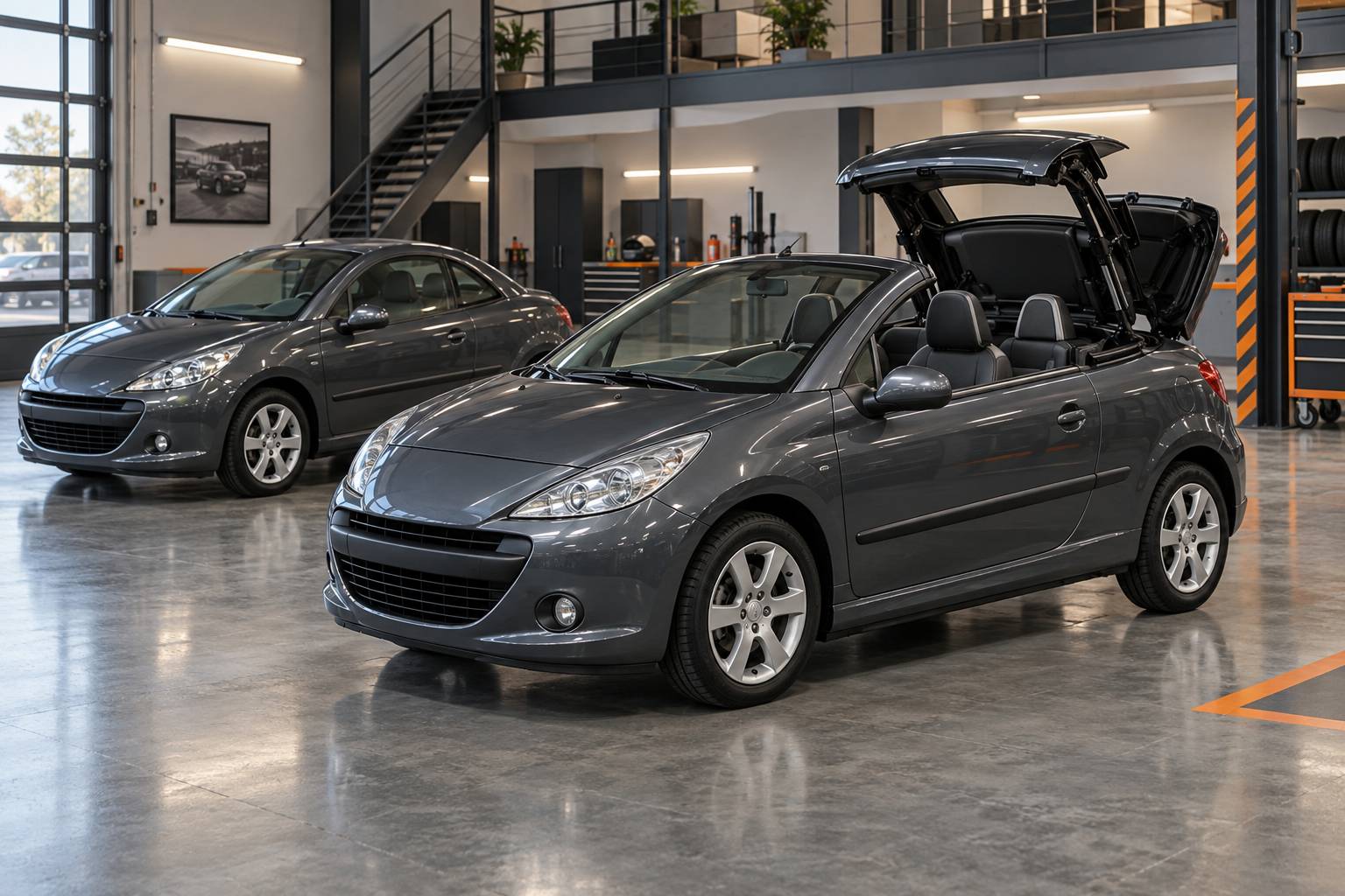 Illustration éditoriale du sujet : Peugeot 206 CC (2000 - 2007) : un cabriolet de légende accessible dès 2 000 € !
