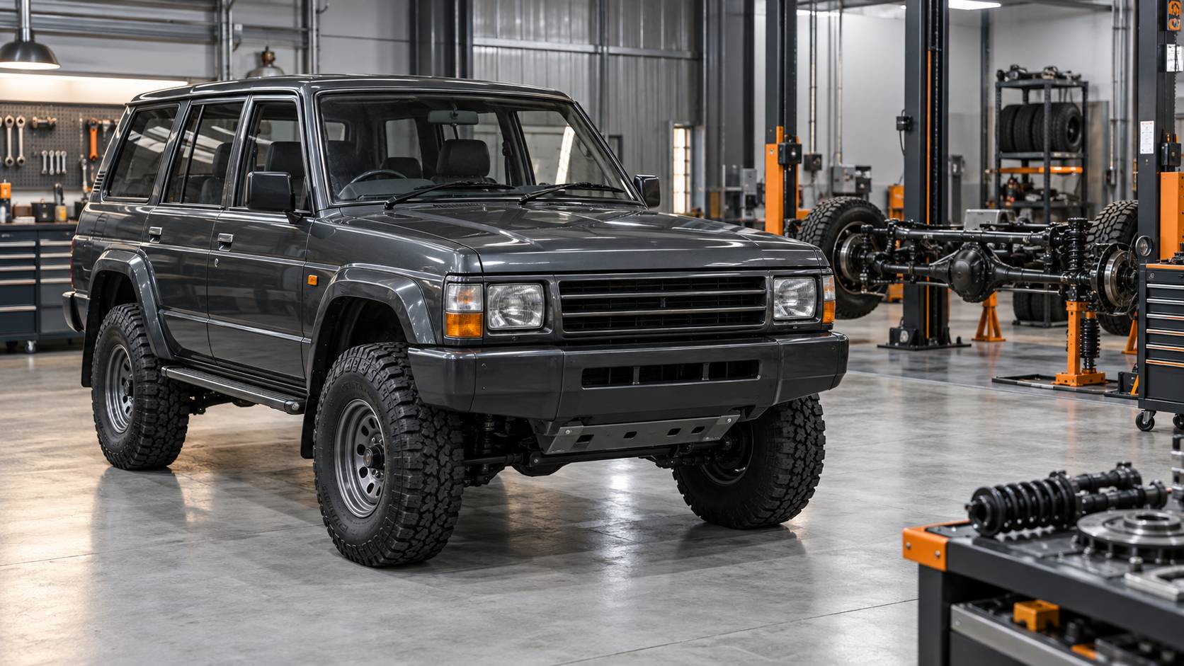 Illustration éditoriale du sujet : Toyota 4Runner : Le SUV Tout-Terrain Polyvalent par Excellence