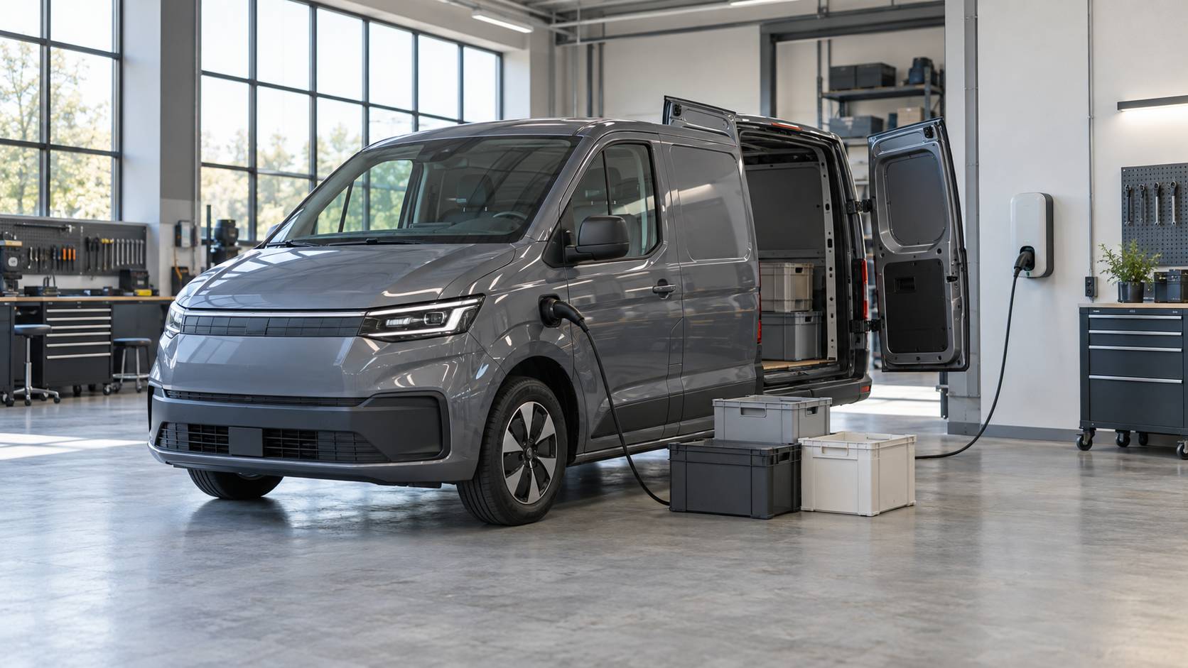 Autonomie d’un fourgon électrique chargé : les chiffres constatés