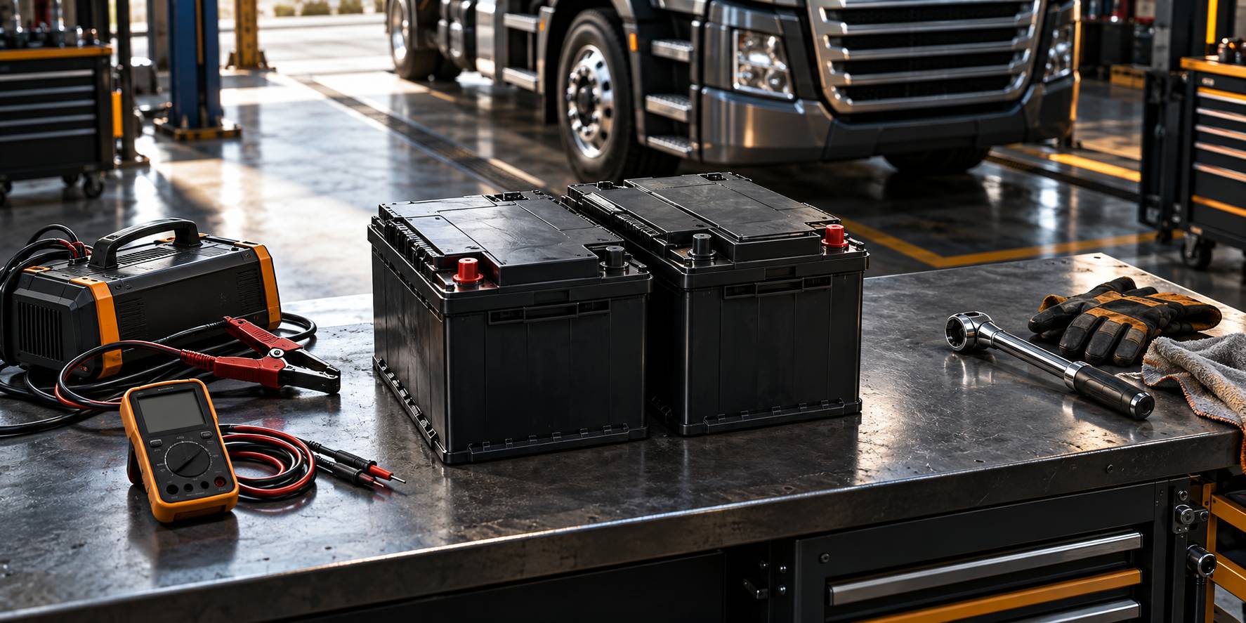 Batteries de camion : durée de vie et garantie constructeur